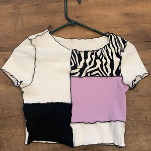 Shien multi colored top